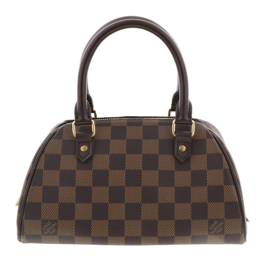 LOUIS VUITTON Damier Rivera Handbag Canvas Brown